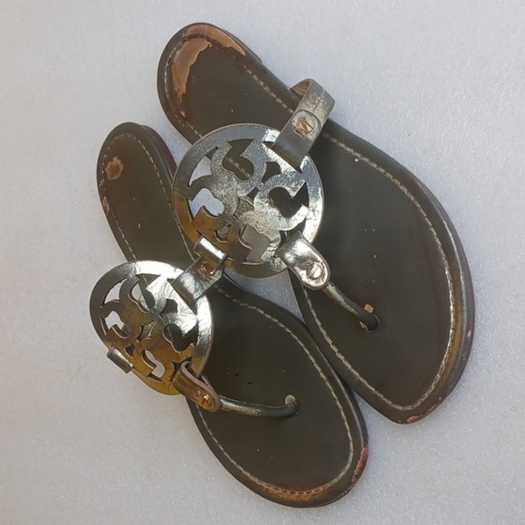 TORY BURCH Miller Gold Women's Sandal - Picture 2 of 8